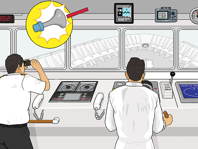 Collision Avoidance: Restricted Visbility 2 collision avoidance conduct of vessels illustration loss prevention restricted visibility safety steamship mutual work