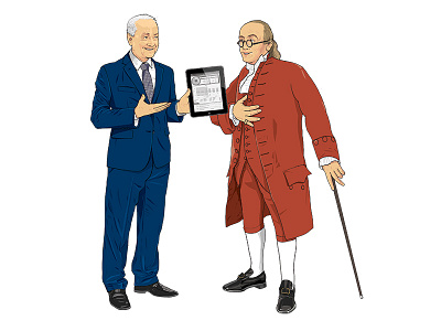 Templeton vs Franklin benjamin franklin franklin templeton illustration john templeton