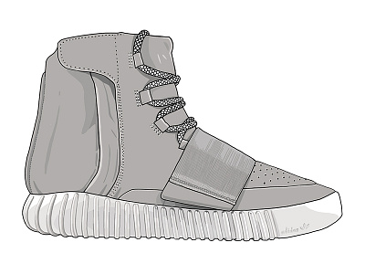 Scholastic: High Profit High Tops adidas high tops illustration investment scholastic sneakers teens yeezy boost 750