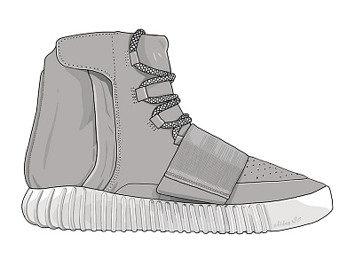 Scholastic: High Profit High Tops adidas high tops illustration investment scholastic sneakers teens yeezy boost 750