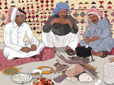 World in Your Kitchen Calendar: Middle East