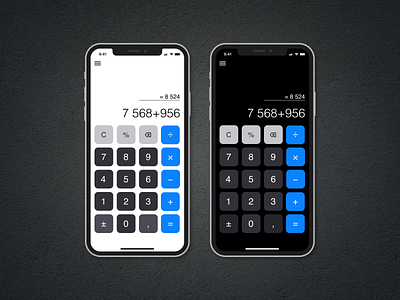 Daily UI - Day 4: Calculator calculator daily 004 daily ui dailyui dailyuichallenge figma iphone app