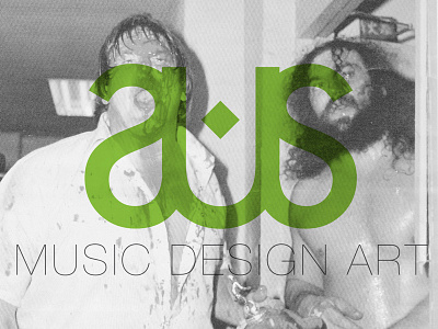 Uss Logo Applied branding green identity logo music typography wrestling