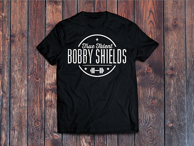 Bobby Shields Shirt illustration logo shirt typography wrestling