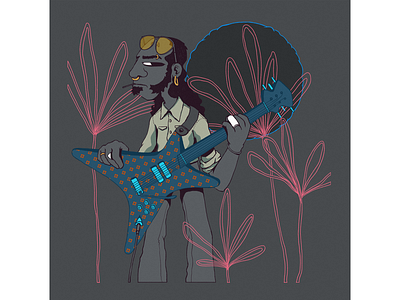 Rock & Roll is not dead. adobe photoshop character design design illustration