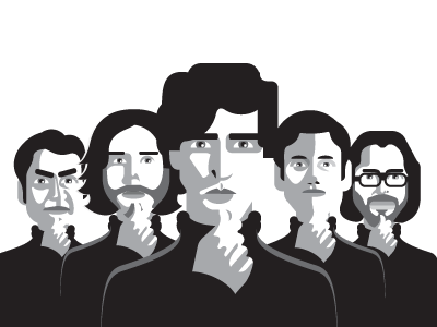 Silicon Valley dudes group people portrait siliconvalley startup stevejobs