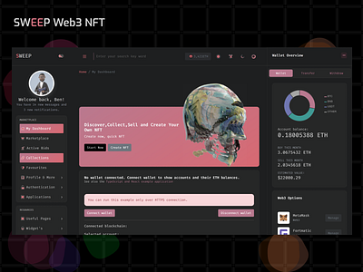 Web3 NFT Marketplace Web app