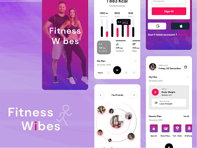 Fitness Wibes - Fitness Mobile App