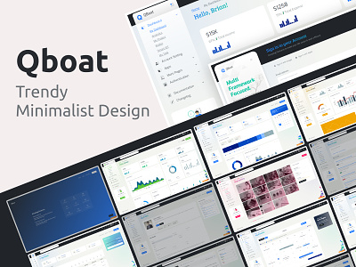 Modern Admin Templates admin admin template analytics bootstrap branding crypto dashboard design ecommerce fitness flat design grid view gym landing page logo real estate smart iot template trendy ui