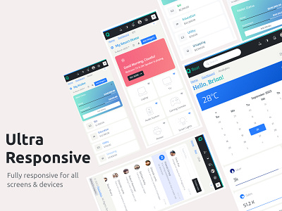 Responsive Admin Template