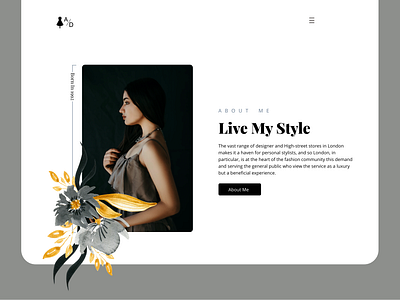 Fashion Blog - Landing page