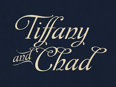 Typography exploration for Wedding antique typography wedding