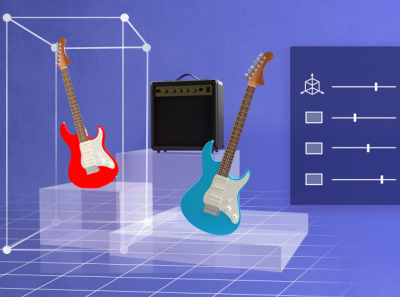 Adobe Substance Stager thumbnails for HelpX and Discovery 3d design adobe substance graphic design guitar interface mockups scenes