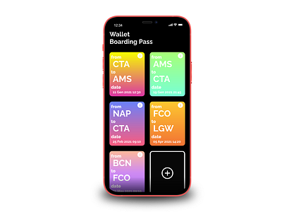 Boarding PassDaily UI #024 • Boarding Pass
