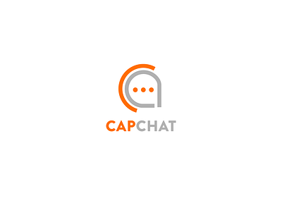 capchat 2020 logo best logo branding c logo cap chat chat logo creative logo fresh logo icon logo minimalist logo new logo unique logo