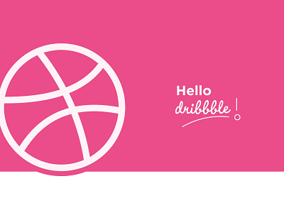 Welcome to dribble :P brand identity branding graphic design logo logo design new