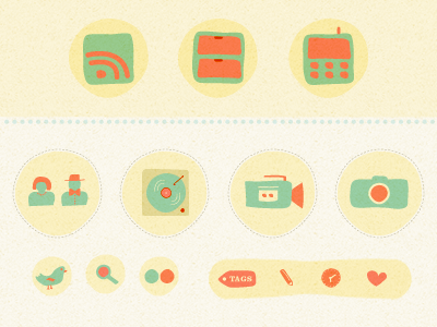 Tumblr theme icons