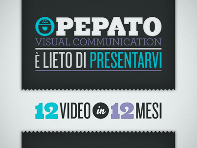 12video12mesi | Pepato header microsite title
