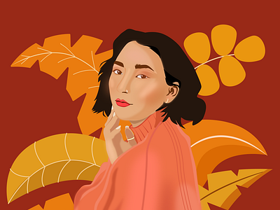 Vector Illustration Portrait