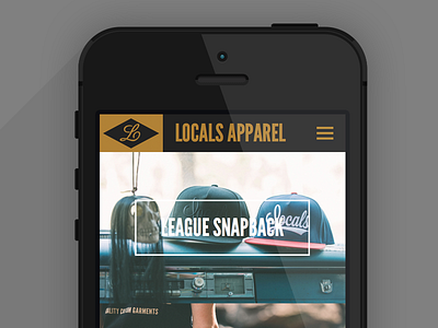 Locals Web Mobile css html locals responsive streetwear web webdesign