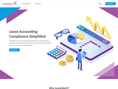 LeaseXpert design system figma responsive design ui ux