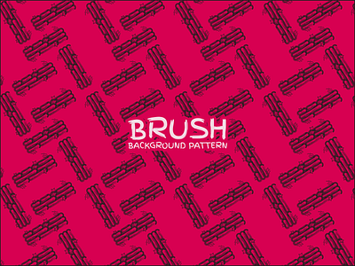 Brush Background Pattern art branding design graphic design illustration logo typography vector