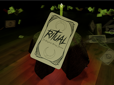 Ritual Concept 3d 3d modeling branding design