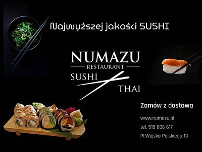 Sushi restaurant banner