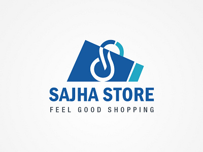 Sajha Store Logo app design graphic design logodesign webdesign