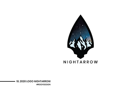 NIGHT ARROW arrow hunt logo night