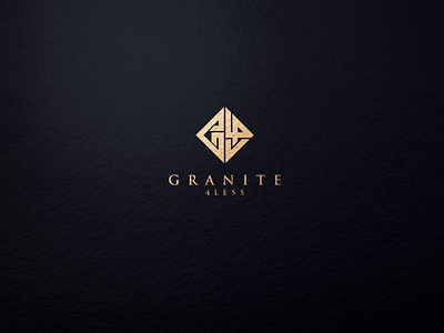 GRANITE 4 LESS branding brandlogo companylogo granite illustration logo logodesign typography