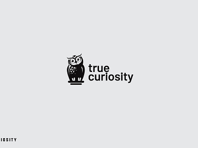 logo true curiosity ( owl )