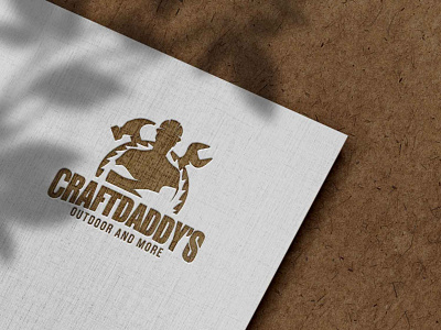 Craft Daddy's Logo branding design logo