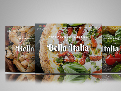 Bella Italia Web Design & Development restaurant design webdesign wordpress