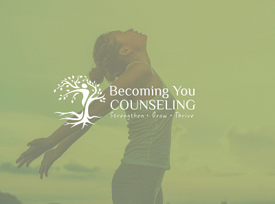 Becoming You Counseling | Logo Design branding design logo vector