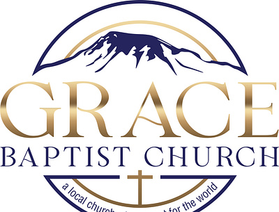 Grace Baptist Church logo branding design logo vector