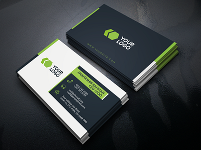 Simple Minimal Business card business card design business cards corporate minimal modern design