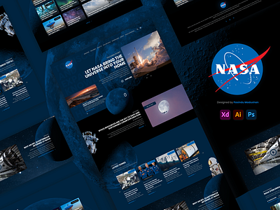 Nasa Landing Page Redesign