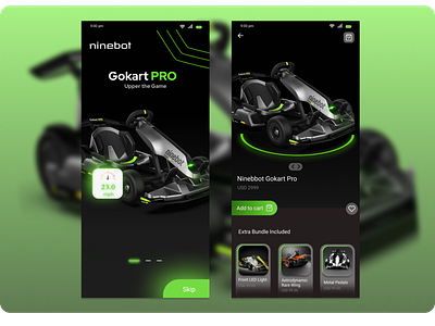 GoKart Shop app branding design gokart icon illustration logo mobile app typography ui ux vector