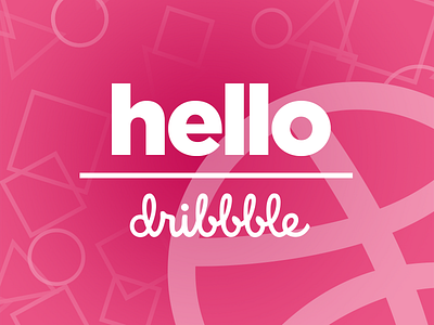 Dribbble Debut