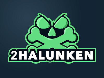 2Halunken gaming logo branding esports game gaming illustration logo logodesign mascot streamers twitch