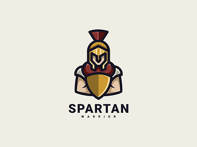 Spartan Warrior branding design icon illustration lineart logo luxury spartan logo symbol typography warrior