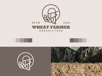 Wheat Farmer Logo