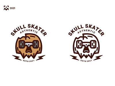 Skull Skater Logo