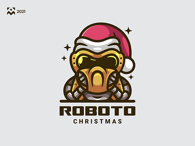 Roboto Christmas Logo