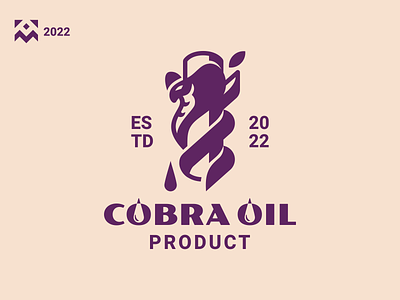 Cobra Oil Logo animal branding cobra design icon illustration logo symbol vector