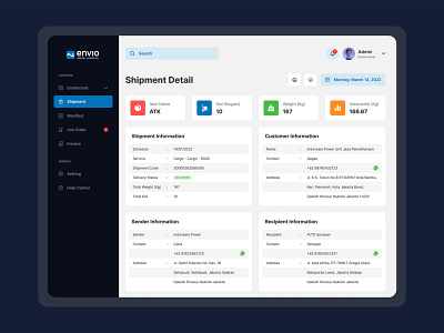 Envio - Shipment Tracking