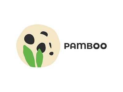 Panda Logo Design 2d bamboo brand identity branding character design flat graphic design illustration logo logo desing panda ui