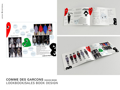 fashion brand salesbook layout