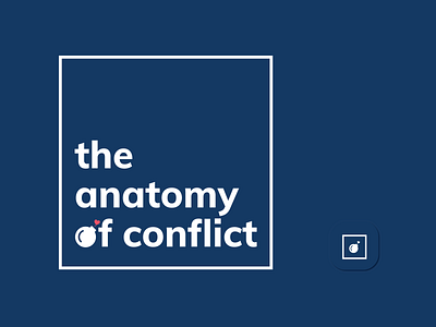 The Anatomy of Conflict branding logo personal brand visual identity